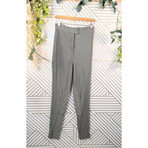 American Apparel Women's Classic Riding Pant Ribbed High Waist Green Size Medium